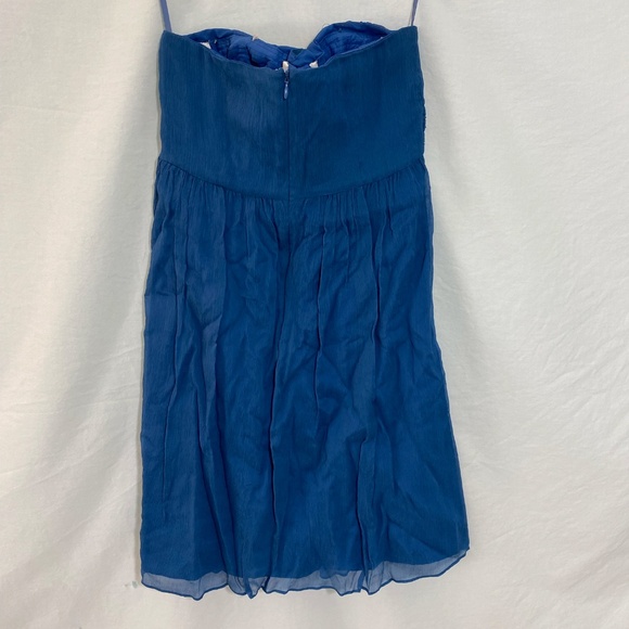 J. Crew Strapless Blue Dress - Picture 5 of 15